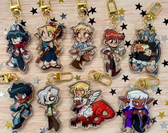 Dunmeshi Glitter Charms