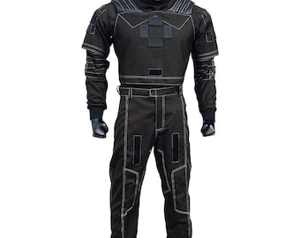 Mandalorian Flight Suit: Custom Bounty Hunter Cosplay, Cotton Blend