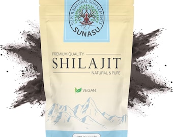 Mumijo Shilajit Original - 120 Capsules, High Dose | 1000mg | 72% Fulvic Acid