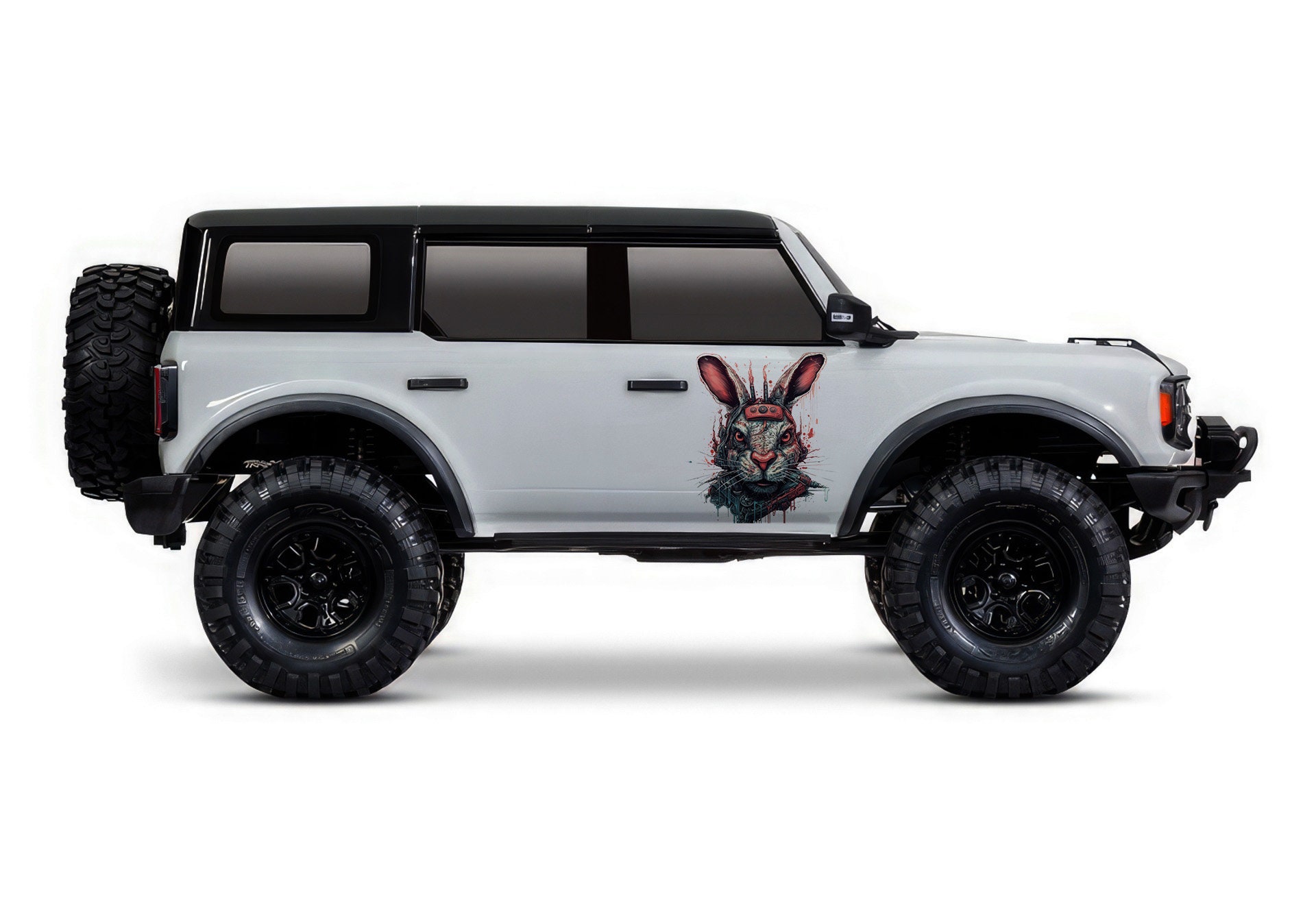 Hellish Evil Rabbit, Scary Hare, 1 PNG 4000x4000 Without Background for ...