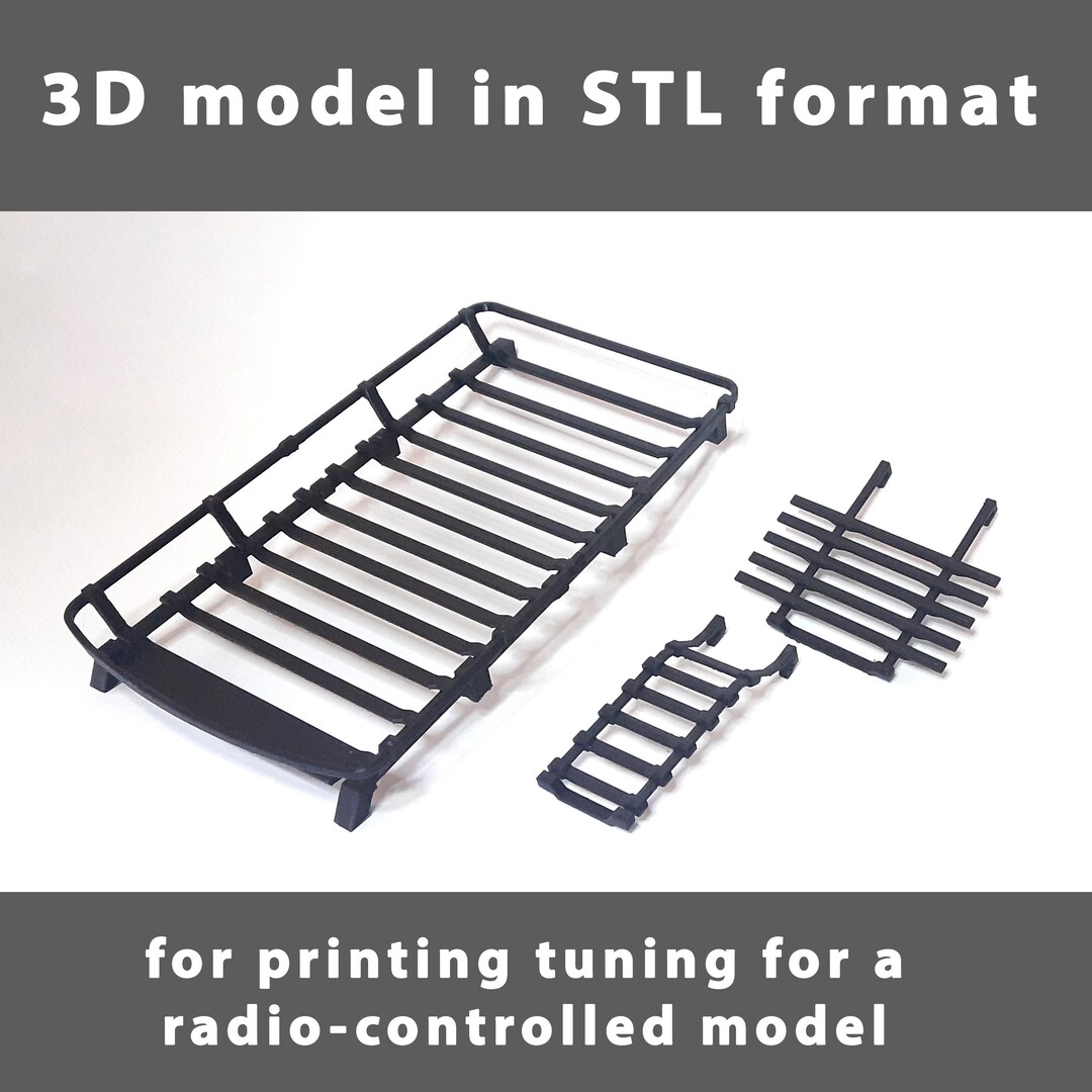 3D Model of Tuning Elements for a Radiocontrolled Model a Etsy