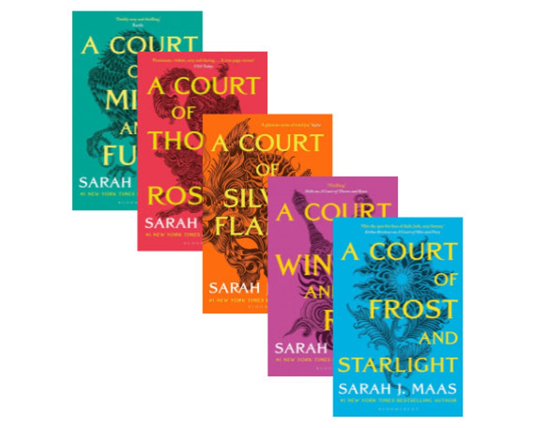 A Court of Thorns and Roses Mega 5 Book Bundle: From Mist to Silver