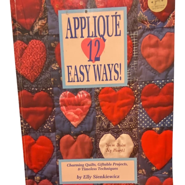 Applique 12 East Ways by Elly Sienkiewicz C & T Publications 1991