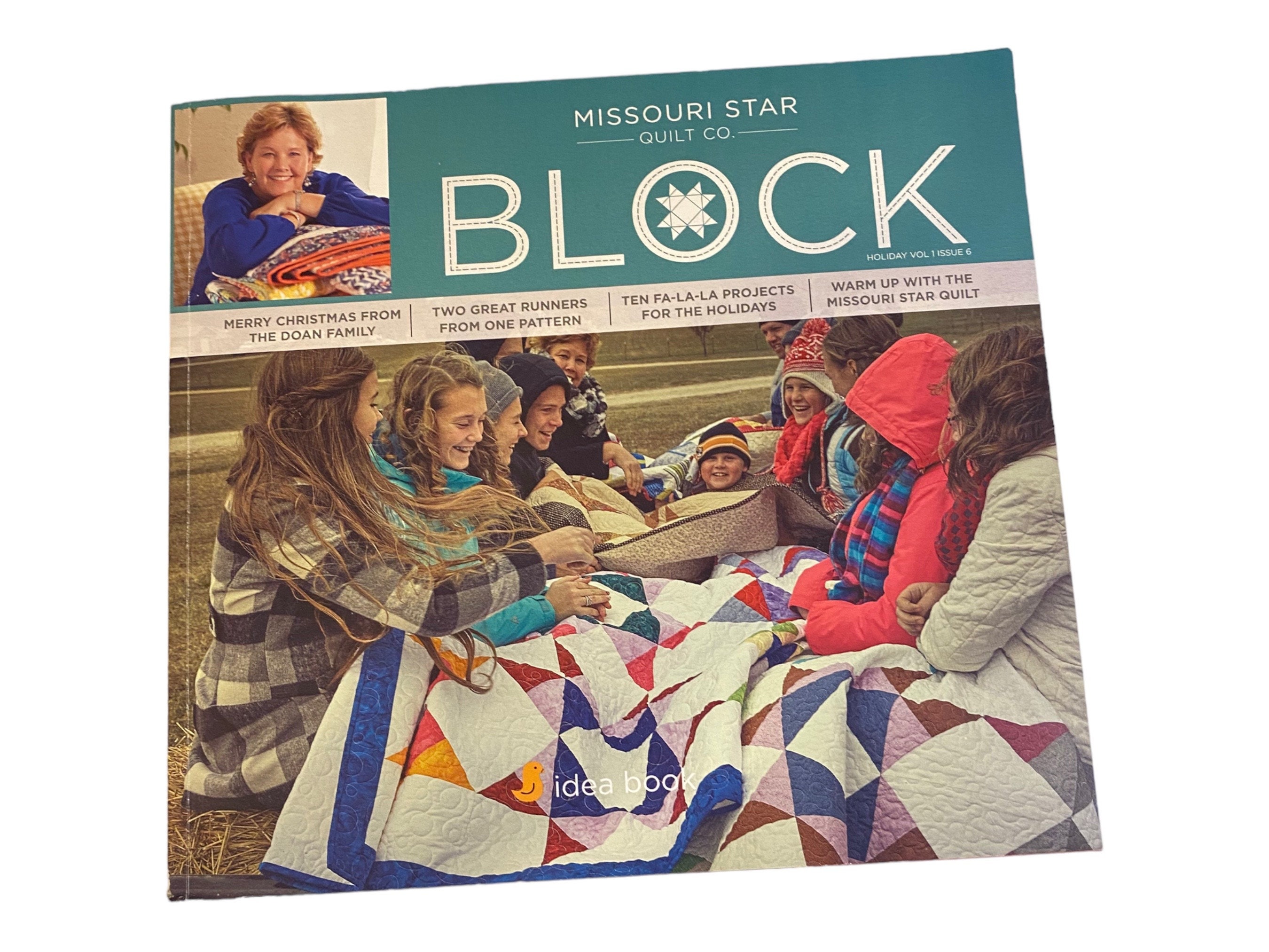 Missouri Star Quilt Co. Block Holiday Vol 6 Issue 4 Paperback