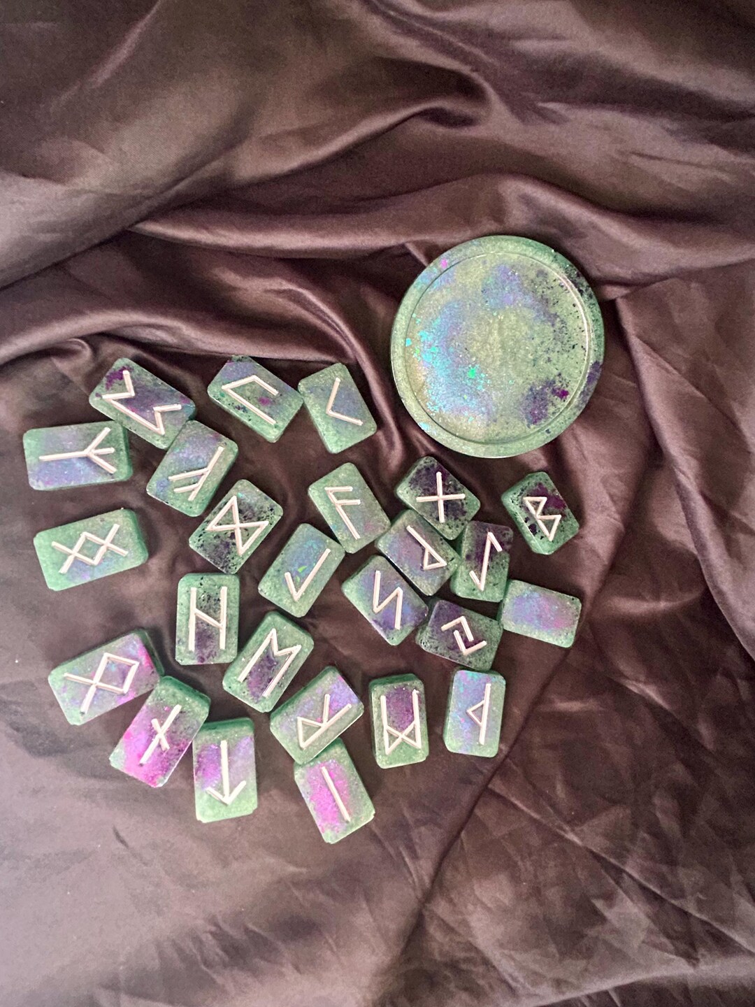 Easter Rune Runes Set With Casting Tray - Etsy