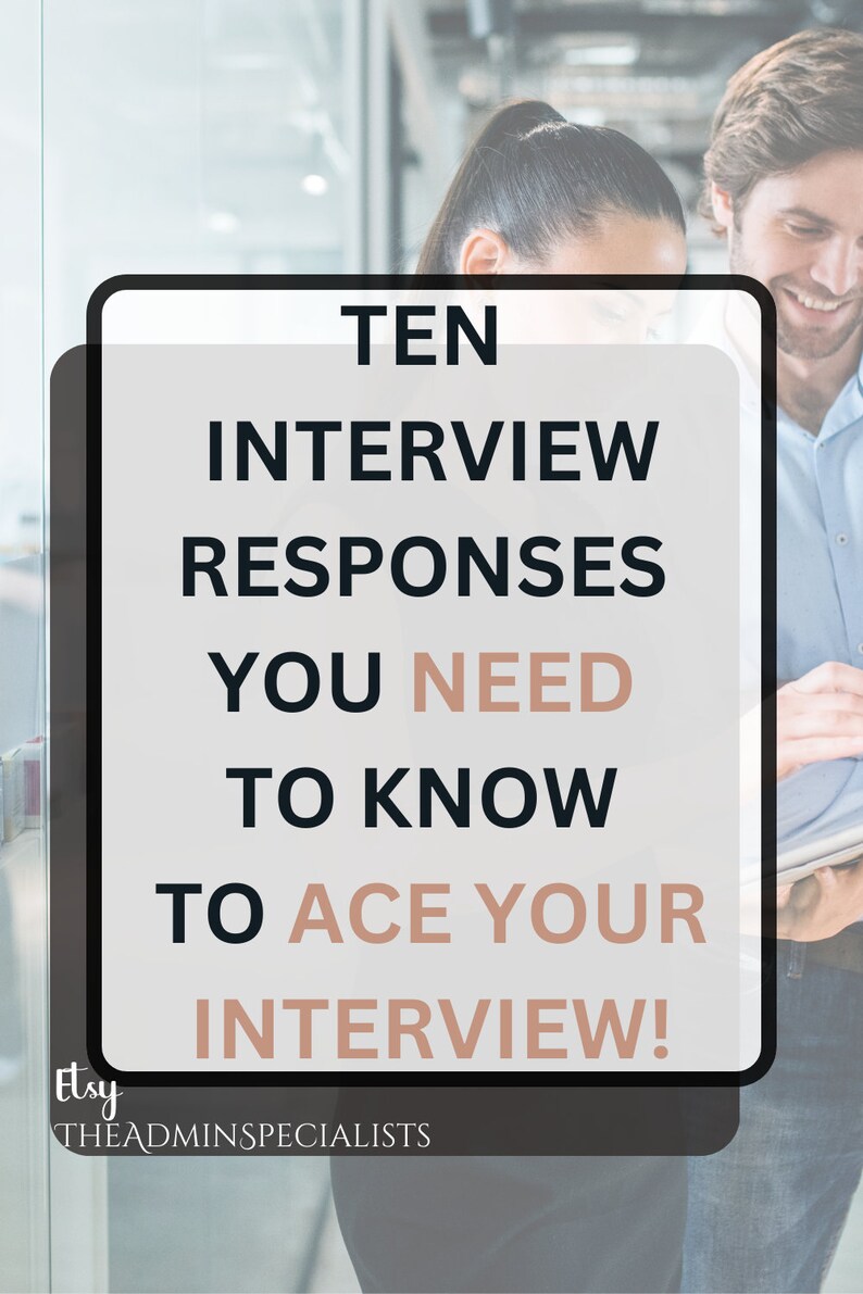 Downloadable Interviewee Tips Digital Download Interview Tip Template for Professional New Role ...
