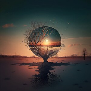 The Sun Has Not Left - Digital Image