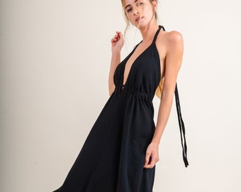 little black dress dress up Beyond Yoga Meet Up Mini Dress