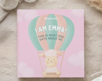 Personalized Christian Book for Kids in ENGLISH | Custom Christian Book for babies | Toddler Bedtime Book
