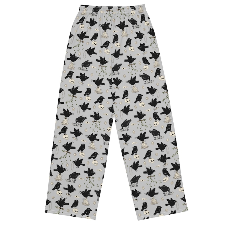 All-over print unisex wide-leg pants