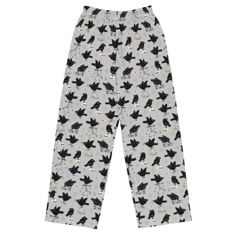 All-over print unisex wide-leg pants