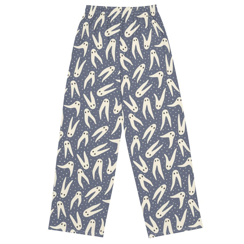 All-over print unisex wide-leg pants