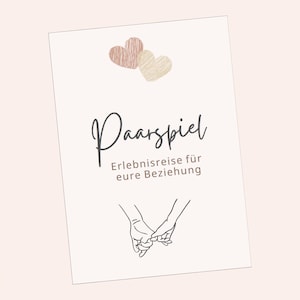 Paarspiel, Spiele für Paare, Paargeschenk, Hochzeit, Jubiläum, Brautpaar, Valentinstag Geschenk, PDF Datei zum Ausdrucken