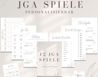 Kit de jeux pour enterrement de vie de jeune fille, jeux pour enterrement de vie de jeune fille (femmes), jeu personnalisé pour enterrement de vie de jeune fille, cadeaux pour la future mariée, jeu à imprimer pour enterrement de vie de jeune fille