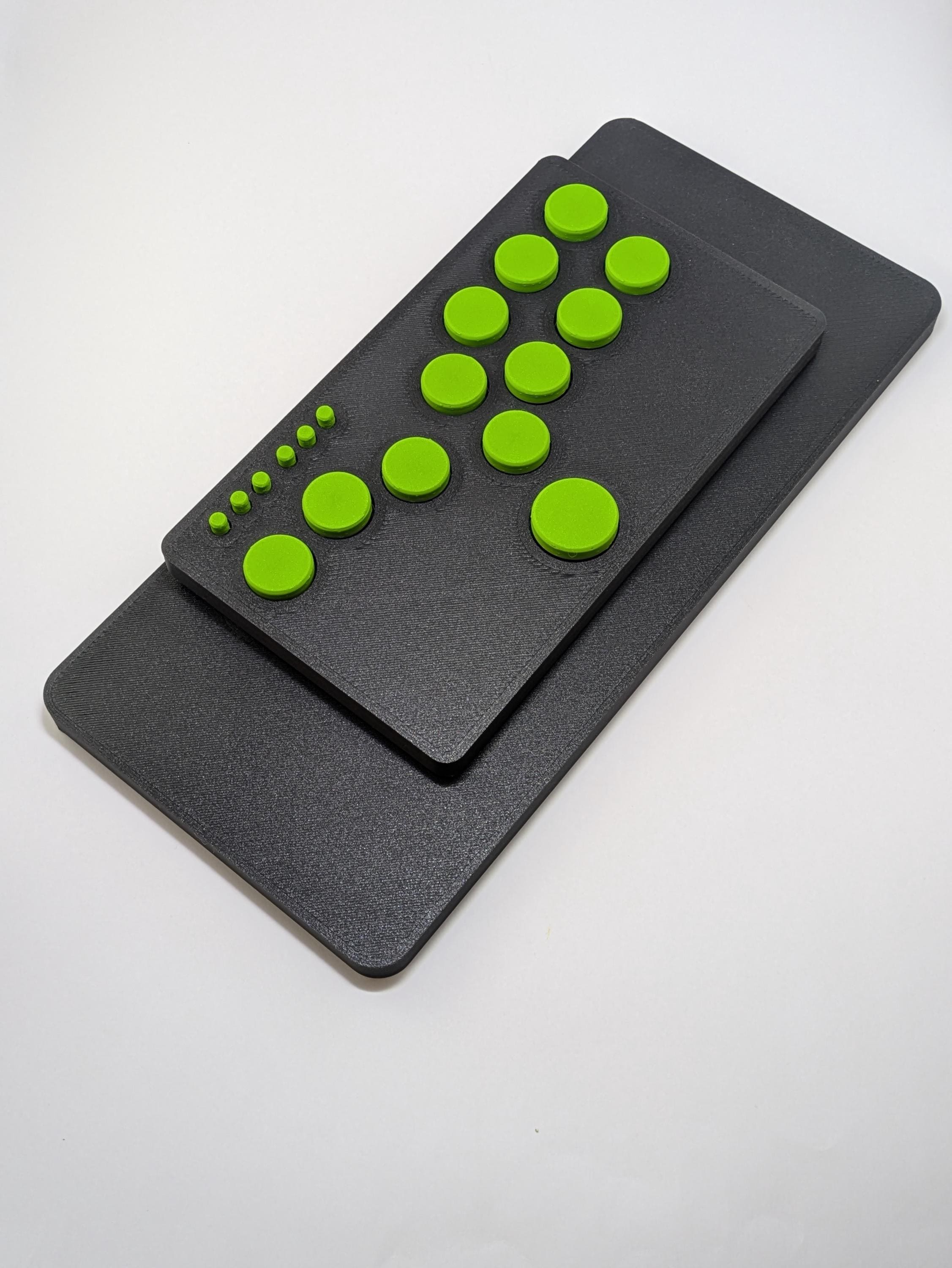 Flatbox Hitbox Style Arcade Fighting Controller: Low Latency, Low