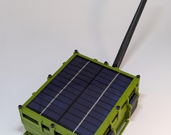 LoRa Solar Node compatibel met meshcore/meshtastic