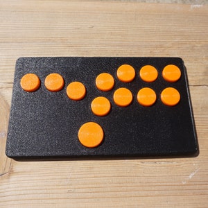 Hitbox controller,  flatbox, stickless controller, leverless controller, arcade fighting controller, fightpad