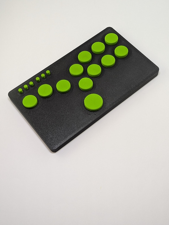 Flatbox Hitboxスタイルアーケード格闘コントローラー：低遅延、薄型