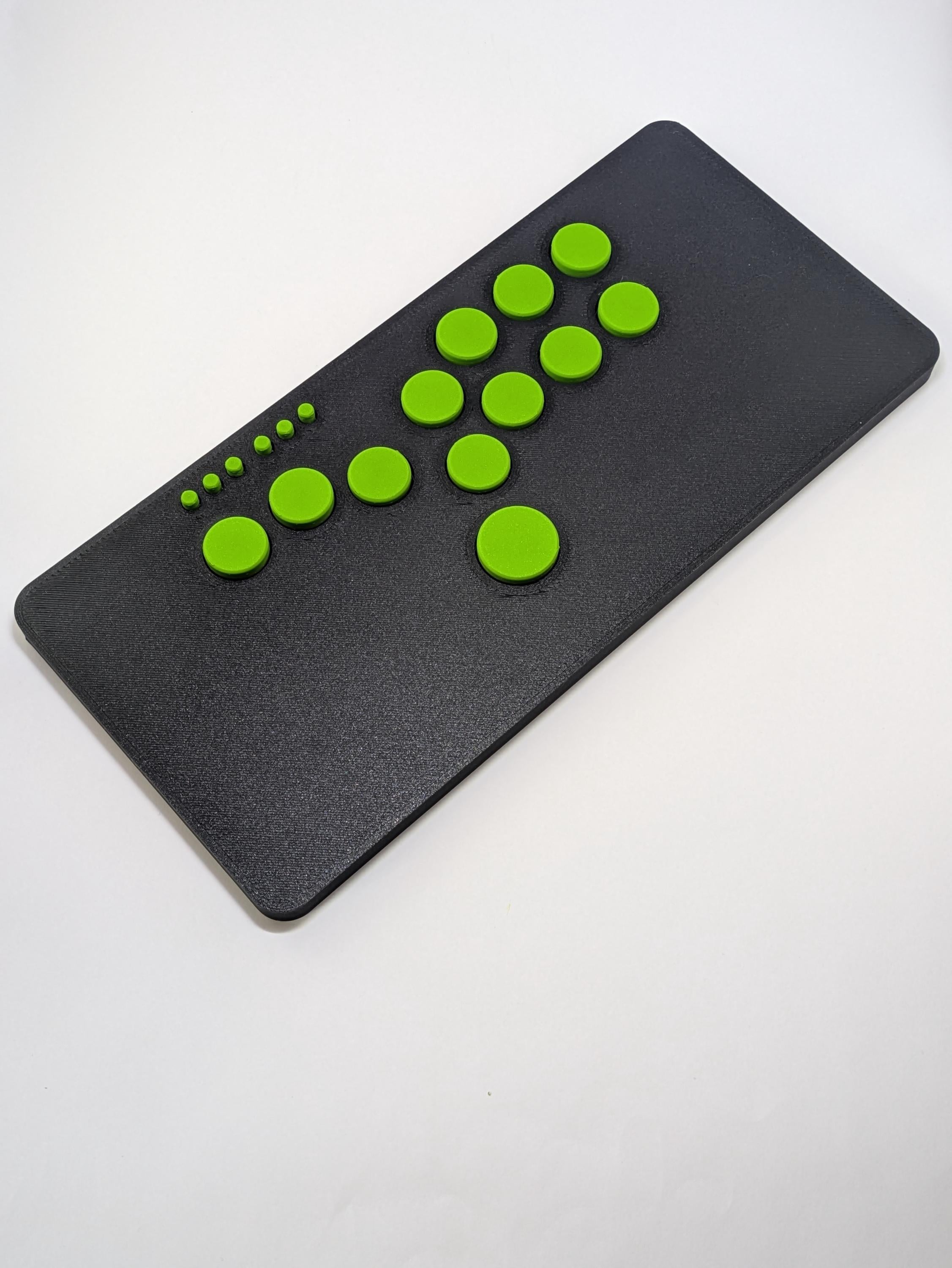 Flatbox Hitboxスタイルアーケード格闘コントローラー：低遅延、薄型