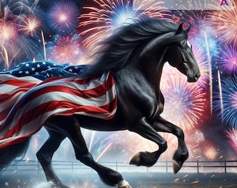 Freedom 2024 | Horse Car Sticker | Horse Decoration | Horse Truck Sticker| Horse Decal | Equestrian Sticker | Equestrian Decal
