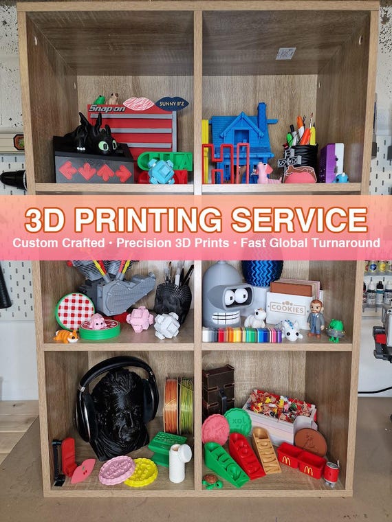Custom 3D Printing Service: FDM & Resin Prints, UK Based