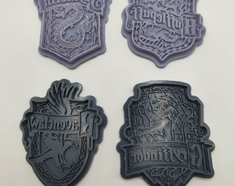 Vintage Harry Potter Cookie Cutters 4 mini cutter set Wilton 2001