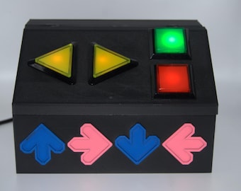 Stepmania Control Box: Classic Style, Arcade Buttons, Customizable