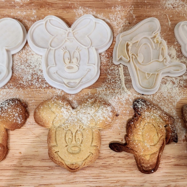 Mickey Mouse Cookie Cutter Etsy