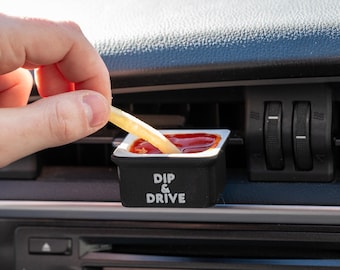 Saushouder voor ventilatieopeningen: dompelclip zonder morsen voor fastfood