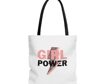 Girl Power Tote Bag- Bag for Girls | Mini Tote Bag | Woman tote bag | Teens bag | Women Right Tote Bag | Women Power Tote Bag Girl Power Bag