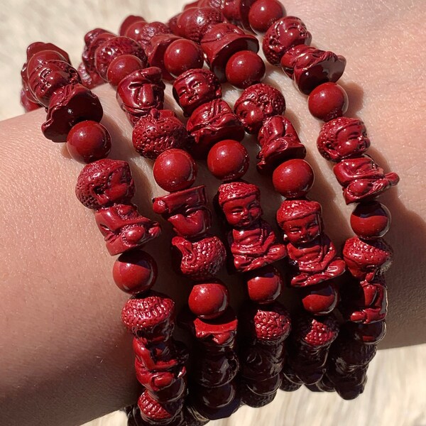Cinnabar Bracelet Etsy