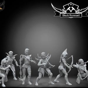 Black Remnant - Sisters (6 Miniatures) - Legion