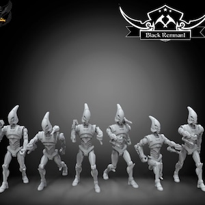 Black Remnant - Assassin Droids (6 Miniatures) - Legion