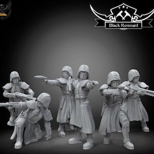 Black Remnant - Capital Policemen (6 Miniatures) - Legion