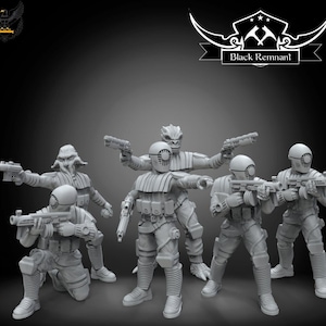 Black Remnant - Death Pirates Gang (6 Miniatures) - Legion