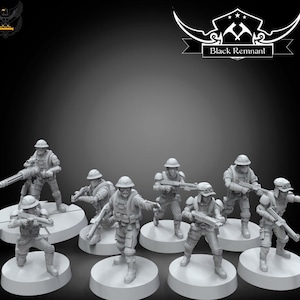 Black Remnant - Onderon Insurgents (8 Miniatures) - Legion