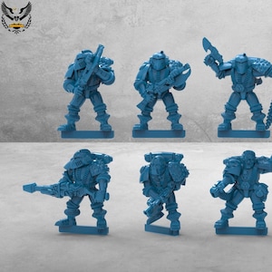BigMrTong - Retro Space Marines Redux - (Set of 10)