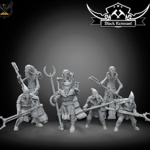 Black Remnant - Lavatroopers (7 Miniatures) - Legion