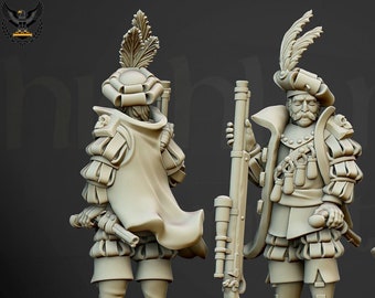 Highlands Miniatures - Sunland - Otto von Schrute (1 Miniature) - Fantasy Battles