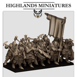 Highlands Miniatures - Sunland - Mergenheim Knights on Foot