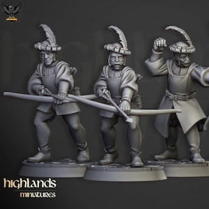 Highlands Miniatures - Sunland Bowmen Militia - Fantasy Battles