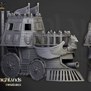 Highlands Miniatures - The Iron Opinicus - Fantasy Battles