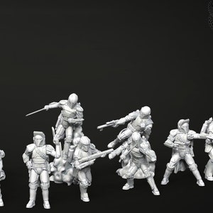 Blue Wolf Miniatures - Followers of the Creed (15 Miniatures) - Legion