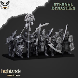 Highlands Miniatures - Eternal Dynasties Ancient Guard with Swords