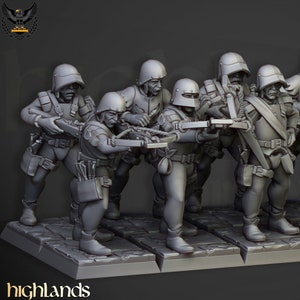 Highlands Miniatures - Sunland Crossbowmen  - Fantasy Battles