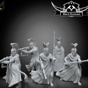 Black Remnant - Senate Guards (5 Miniatures) - Legion