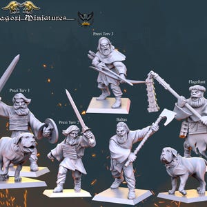 Magori Miniatures - Witch Hunter Warband Vol 1 - Mordheim Proxy