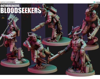 Red Pilgrim - Oathbreakers Bloodseekers (5 Miniatures) - Poorhammer