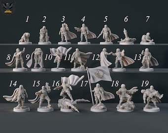 Galactic Armory - Helldivers - 20 Miniature Set