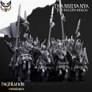 Highlands Miniatures - Transilvanya - Vampire Knights (2024 Version) - Fantasy Battles